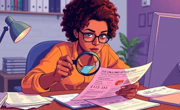 Credit Card Statements: Spotting Errors